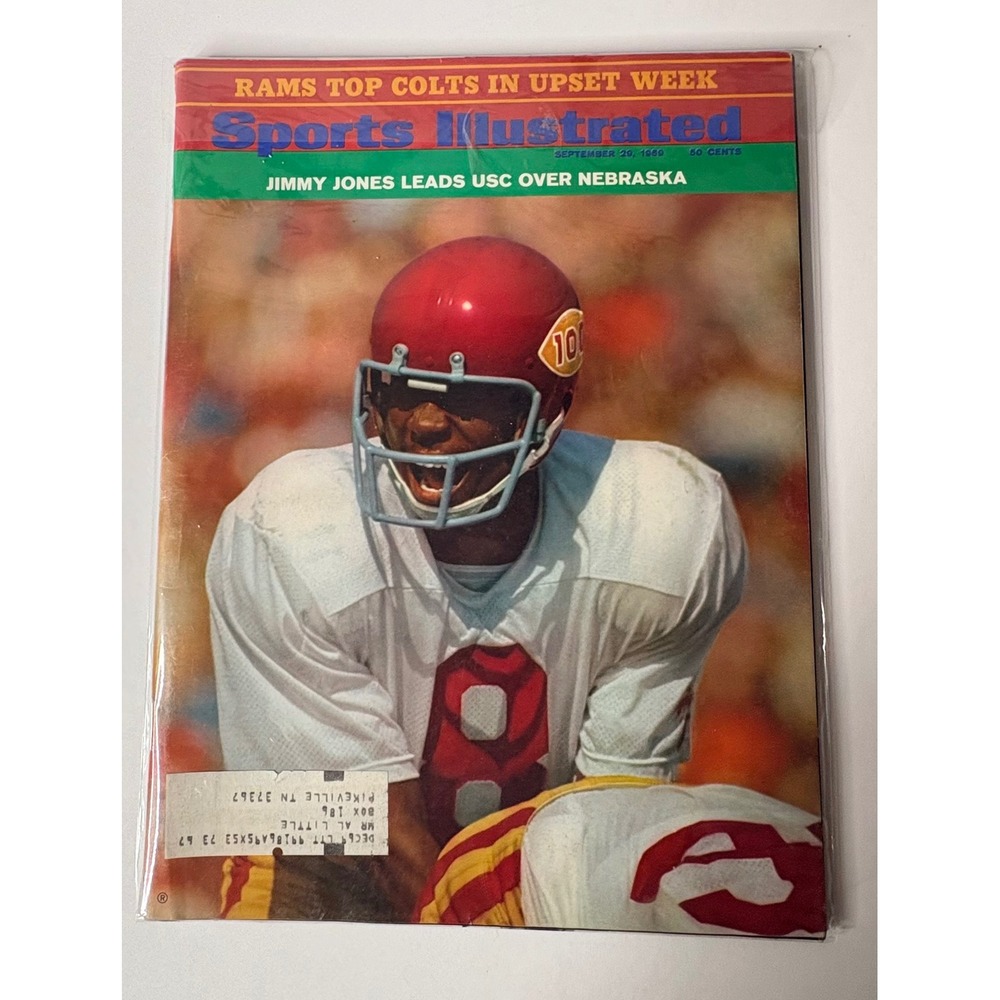 Sports Illustrated September 29 1969‎ Upset Week Nebraska College Football Mag